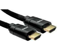Premium High Speed 8K Digital A/V Cable 2.1 Lead with Ethernet, Black Aluminium