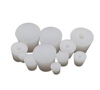 Premium High-Temperature Tapered Translucent Silicone Rubber Bungs SB025 -SB105 (2, SB027 / Stopper No 27)
