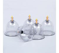 Premium Hijama Cupping Cups: Size No.2 (5.1cm) (100)