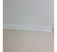 Premium HL50 Ceiling Coving Size 50x50mm | Easy Install Crown Moulding 24 M | Paint-Ready Polystyrene Cornice | Waterproof Kitchen Bedroom Living Room | 12 Lengths