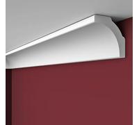 Premium HL71 Ceiling Coving Size 39x39mm | Easy Install Crown Moulding 2 M | Paint-Ready Polystyrene Cornice | Waterproof Kitchen Bedroom Living Room (17)