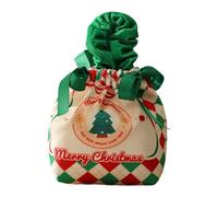 Premium Holiday Treat Bags Reusable Polyester Drawstring Closure For Gifts & Decorations Safe Fruit Packaging For Kids Gifts