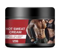 Premium Hot Cream Sweat Enhancer - Firming Body Lotion for Women and Men and Body Sculpting Cellulite Workout Cream - Ultra Moisturizing Invigorating Body Firming Cream with Natural Oils 120g