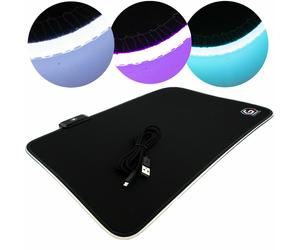 Premium HQ LED RGB Pro Gaming 3mm Heavy Duty Mouse Pad Mat 250 x 350mm Medium