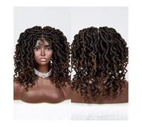 Premium Human Hair Wig, Lace Innovations: Unveiling the Latest in Braid Headpieces & Wigs - Your Frontier, Natural Look & Comfortable Wear(Dark brown)