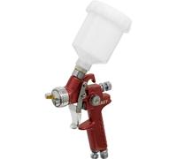 PREMIUM HVLP Gravity Fed Paint Spray Gun Airbrush - 0.8mm Touch Up Detail Nozzle
