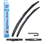 Premium Hybrid Front Wiper Blades Set fits Vauxhall Insignia Hatchback 2008-2017 - 24” Driver 18” Passenger Windscreen Wipers, Ultra-Quiet All-Weather Aerodynamic Replacement (2-Pack)