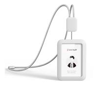 Premium ID Badge Holder Retractable with Lanyard, Safety Breakaway Buckle, Strong Silent Elastic Cord, Soft Silicone ID Card Holder Vertical for Office Staff Teachers Employees