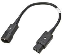 Premium IEC Kettle Extension Lead C13 to C14 Long Flexible Mains Power Cable (25 cm)