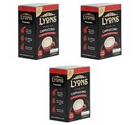 Premium Instant Coffee Sachets Individually Wrapped Gluten-Free Vegetarian Coffee Bag with Mug (3X 12Sachets, Cappuccino)