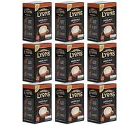 Premium Instant Coffee Sachets Individually Wrapped Gluten-Free Vegetarian Coffee Bag with Mug (9X 12Sachets, Hazelnut Cappuccino)