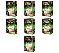 Premium Instant Coffee Sachets Irresistible Flavour Low Fat Coffee Individually Wrapped Coffee Sachets Vegetarian with Mug (7 Pack, Gold Irish Latte)