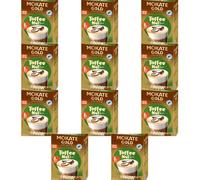 Premium Instant Coffee Sachets Irresistible Flavour Low Fat Coffee Individually Wrapped Coffee Sachets Vegetarian with Mug (11 Pack, Gold Toffeenut)