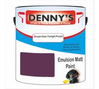 Premium Interior Wall & Ceiling Emulsion Paint - Dream Haze Twilight Purple - Rich Matt Finish, Durable & Washable, Low Odour, Ideal for Living Rooms, Bedrooms & Hallways (1 Litre Tin)