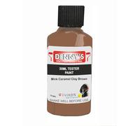 Premium Interior Wall & Ceiling Emulsion Paint - Mink Caramel Clay Brown - Rich Matt Finish, Durable & Washable, Low Odour, Ideal for Living Rooms, Bedrooms & Hallways (30ML Tester Bottle)