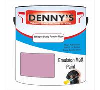 Premium Interior Wall & Ceiling Emulsion Paint - Whisper Dusty Powder Rose - Rich Matt Finish, Durable & Washable, Low Odour, Ideal for Living Rooms, Bedrooms & Hallways (250ML Tin)