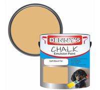 Premium Interior Wall & Furniture Chalk Paint - Earth Biscuit Tan - Rich Matt Finish, Durable & Washable, Low Odour, Ideal for Living Rooms, Bedrooms & Hallways (250ML Tin)