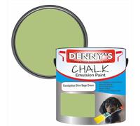 Premium Interior Wall & Furniture Chalk Paint - Eucalyptus Olive Sage Green - Rich Matt Finish, Durable & Washable, Low Odour, Ideal for Living Rooms, Bedrooms & Hallways (500ML Tin)