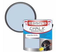 Premium Interior Wall & Furniture Chalk Paint - Horizon Storm Sky Blue - Rich Matt Finish, Durable & Washable, Low Odour, Ideal for Living Rooms, Bedrooms & Hallways (1 Litre Tin)