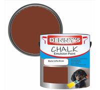 Premium Interior Wall & Furniture Chalk Paint - Mocha Coffee Brown - Rich Matt Finish, Durable & Washable, Low Odour, Ideal for Living Rooms, Bedrooms & Hallways (250ML Tin)