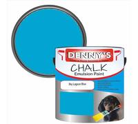 Premium Interior Wall & Furniture Chalk Paint - Sky Lagoon Blue - Rich Matt Finish, Durable & Washable, Low Odour, Ideal for Living Rooms, Bedrooms & Hallways (500ML Tin)