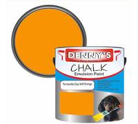 Premium Interior Wall & Furniture Chalk Paint - Terracotta Clay Soft Orange - Rich Matt Finish, Durable & Washable, Low Odour, Ideal for Living Rooms, Bedrooms & Hallways (250ML Tin)