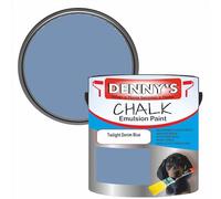 Premium Interior Wall & Furniture Chalk Paint - Twilight Denim Blue - Rich Matt Finish, Durable & Washable, Low Odour, Ideal for Living Rooms, Bedrooms & Hallways (500ML Tin)