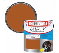 Premium Interior Wall & Furniture Chalk Paint - Warmth Pumpkin Terracotta Orange - Rich Matt Finish, Durable & Washable, Low Odour, Ideal for Living Rooms, Bedrooms & Hallways (250ML Tin)