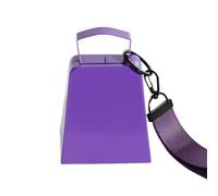 Premium Iron Cheer Bells 4 Inch Anti Coating Loud Noise Maker For Sports Activity Concerts Easy Carry Wrist Strap Event Percussion Instrument