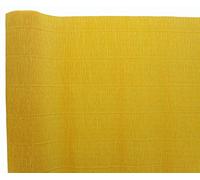 Premium Italian Floristry and Crafts Crepe Paper Roll Yellow 50cm x 2.5m (3358)