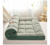 Premium Japanese Futon Mattress - 4" Shredded Memory Foam Sleeping Pad Portable & Foldable Lounger for Camping 39x79in (100x200cm) - Space-Saving Comfort Solution