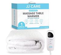 PREMIUM JJ CARE Massage Table Warmer 31"x71", Digital 5 Heat Control Fleece Pad Heated Massage Table, 12 FT Cord Table Warmer, Massage Table Heating Pad w/Overheat Protection for Massage Bed & Spa