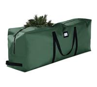 Premium Jumbo Christmas Tree Storage Bag - Fits Up to 9 FT. Tall Artificial Christmas Trees, Durable Handles, Sleek Dual Zipper & Card Slot - Xmas Bag Made of Tear Proof 600D Oxford - 5 Year Warranty