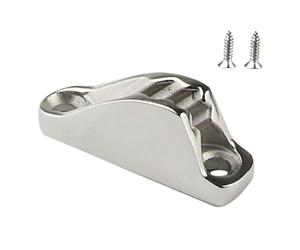 Premium Kayak Cleat - Quick Tighten Teeth 2 Pack Heavy Duty Boat Rope Clamp; Line Fixings for Deck Fixings; Heavy Duty Molded Polymer Mooring Coupling | Wheel Chock for What