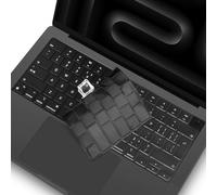 Premium Keyboard Cover Protector Skin for 2026 MacBook Neo 13 A18 Chip, 2026-2022 M5 M4 M3 M2 MacBook Air 15" & 13.6", 2026-2021 MacBook Pro 14" 16" M5 M4 M3 M2 M1 Chip Pro/Max EU ANSI Layout