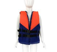 Premium Kids Swim Vest for Adult, High Buoyancy Swim Vest with Adjustable Safety Strap for Kayaking, Surfing, Swimming(Orange and Blue,M)