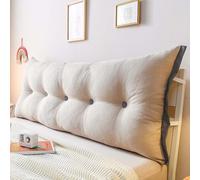Premium King Size Headboard Pillow - Soft Rectangular Bed Cushion for Back Support - Washable Headboard Cushions in Various Sizes (60-200cm) - Color: #5