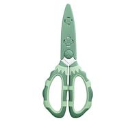 Premium Kitchen Scissors,Heavy Duty Kitchen Scissors, Stainless Steel Scissors for Chicken, Poultry, Fish, Meat,Pizza,Vegetables, Herbs, BBQ, Bones, Flowers (Green)