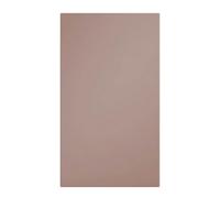 Premium Kitchens 18mm Ethos Matt Red Mdf Straight Edge Kitchen Breakfast Bar, (L)2000mm