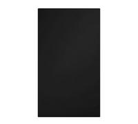 Premium Kitchens Ethos Matt Black Modern 3 Drawer Cabinet Front (H)715mm (W)797mm (T)18mm