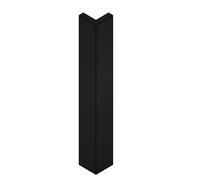 Premium Kitchens Ethos Matt Black Standard Wall Corner Post, (W)34mm (L)715mm