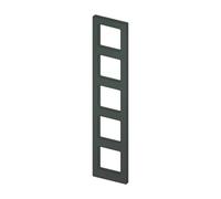 Premium Kitchens Ethos Matt Green Modern Standard Cabinet Door (W)150mm (H)715mm (T)18mm