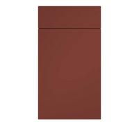 Premium Kitchens Ethos Matt Red Modern Larder Cabinet Door (W)300mm (H)1287mm (T)18mm