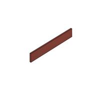 Premium Kitchens Ethos Red Aluminium Effect Square Edge Plinth, (L)3050mm