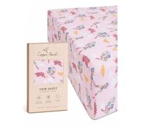 Premium Knit Baby Crib Sheets for Boys and Girls by Copper Pearl: Breathable and Soft, Fitted Crib Sheets for Standard Baby Mattresses, Crib Sheet for Baby Registry or Shower Gift, Wonder Woman™