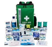 Premium Large First Response First Aid Kit Rucksack - Fully Stocked with Additional Mini First Aid Kit 2in1 UK British Standard