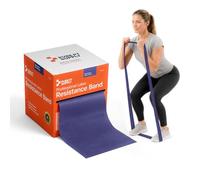 Premium Latex Resistance Band - 25-Yard Roll Exercise Band | X-Heavy | Blue