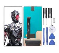 Premium LCD Screen Display Replacement AMOLED Material LCD Screen for ZTE Nubia RedMagic 8 Pro NX729J With Digitizer Full Assembly(Black)