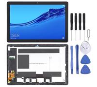 Premium LCD Screen Display Replacement LCD Screen for Huawei MediaPad M5 Lite 10.1 BAH2-W19/BAH2-L09 Digitizer Full Assembly with Frame(Black)