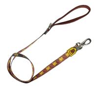 Premium Leash for Dogs Harry Potter-Yellow and Red-Size M-Carabiner Included-Polyester-Gryffindor Design-Original Product